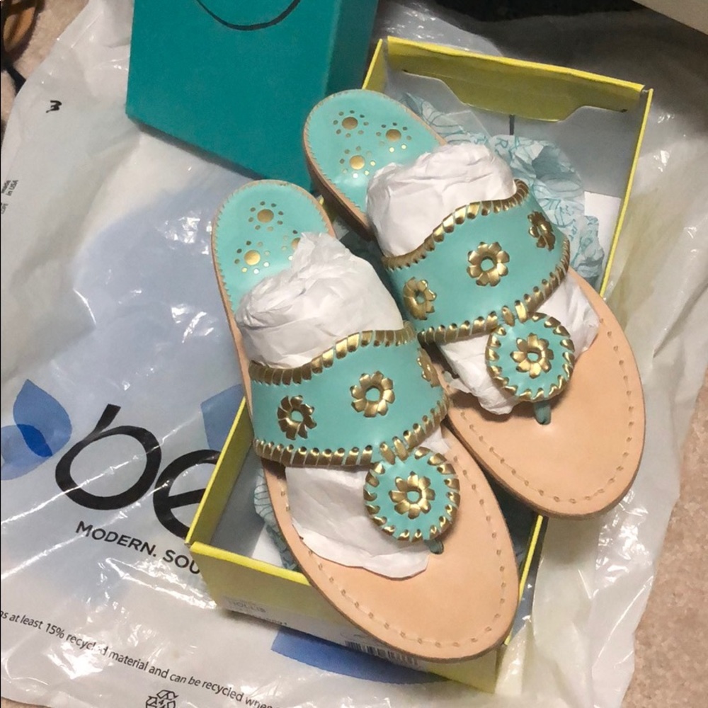 Jack Rogers Sandals New In Box with Receipt